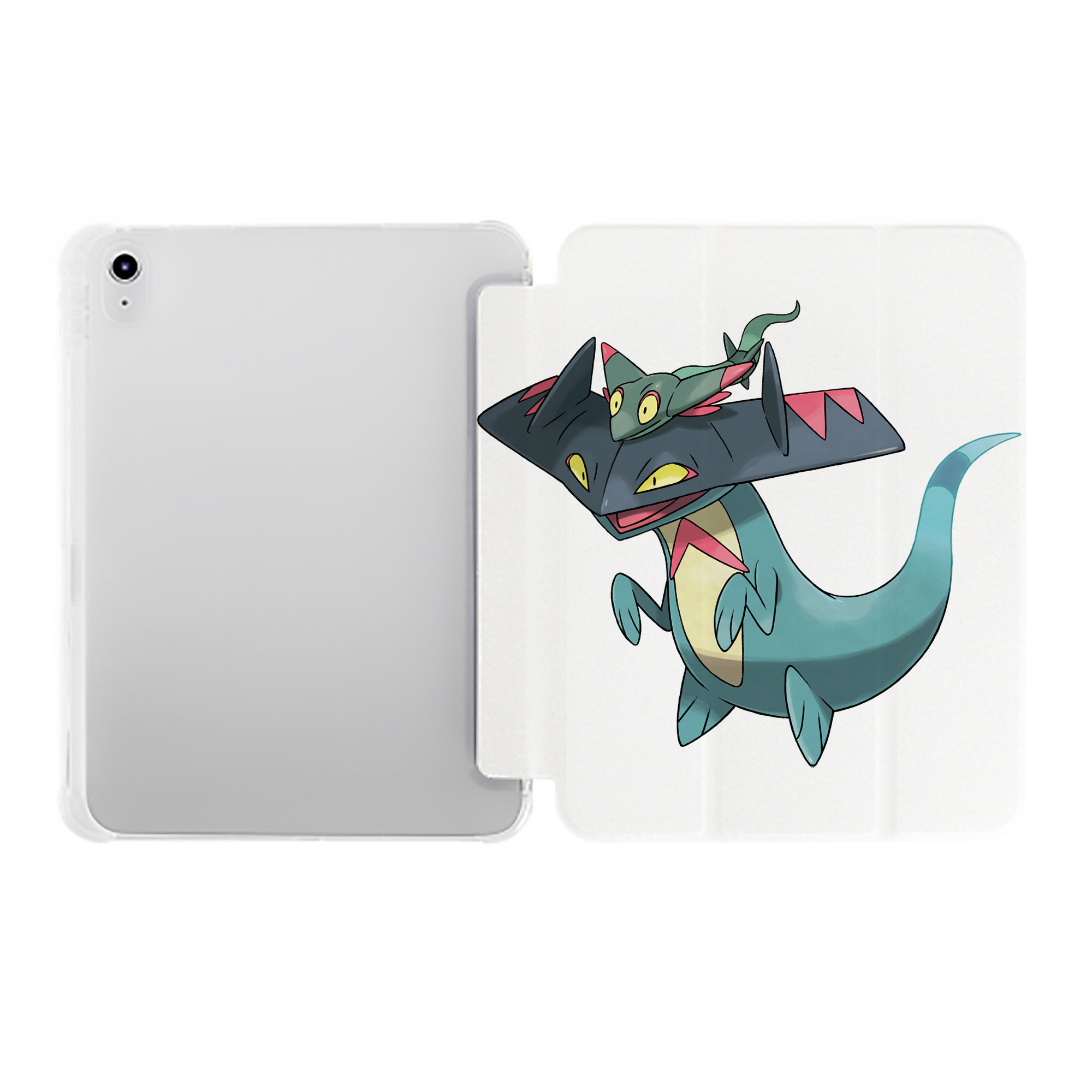 （画像用） ポケットモンスター Pokémon IPad ケース ペン収納付き 三つ折りスタンド PUレザー×シリコン 対応機種9.5/10.5/10.9インチ